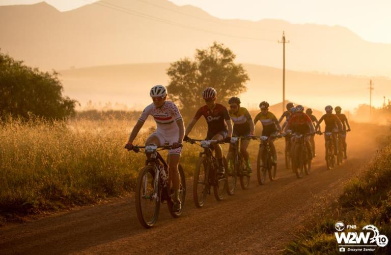 Barbara Benko leads the FNB W2W Elite Women. Photo: Dwayne Senior